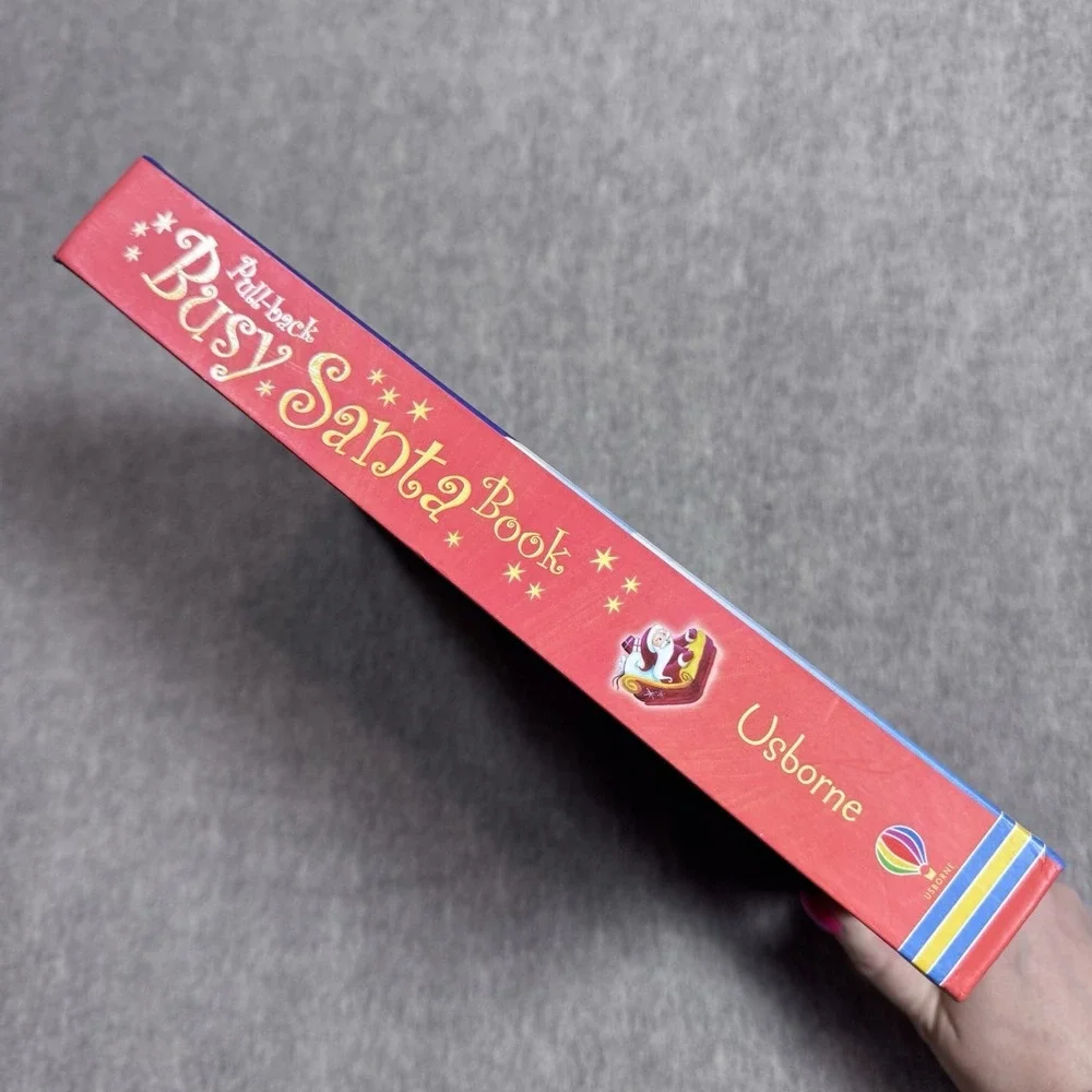 Pull-Back‎ Busy Santa Book - Board book, by Watt Fiona - READ DESCRIPTION!
